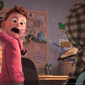 Foto Ninja a cuadros