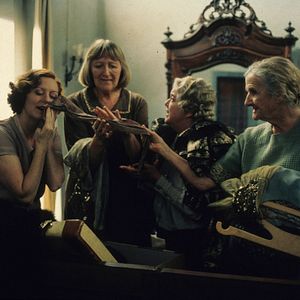 Foto Té con Mussolini