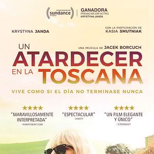 Foto Un atardecer en la Toscana