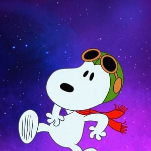 Foto Snoopy en el espacio