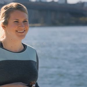 Foto Brittany corre una maratón