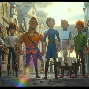 Foto Zapatos rojos y los siete trolls