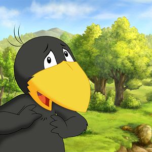 Foto Cuervito calcetín: La gran carrera