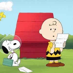 Foto Snoopy en el espacio