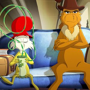 Foto Huevos verdes con jamón