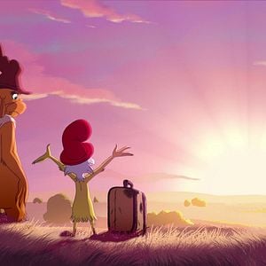 Foto Huevos verdes con jamón