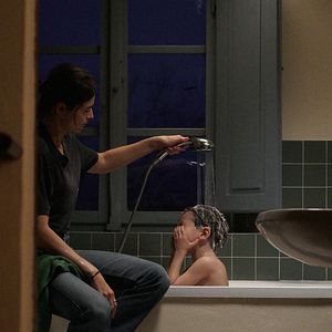 Foto Un atardecer en la Toscana