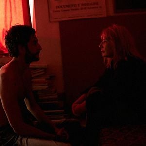 Foto Un atardecer en la Toscana