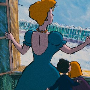 Foto Le chien, le général et les oiseaux