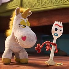 Foto Forky hace una pregunta