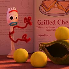 Foto Forky hace una pregunta