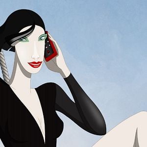 Foto Ruben Brandt, coleccionista