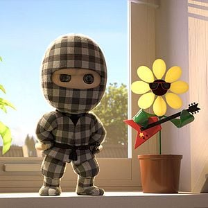 Foto Ninja a cuadros