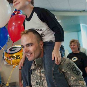 Foto Father Soldier Son