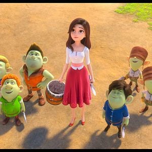 Foto Zapatos rojos y los siete trolls