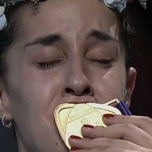 Foto Carolina Marín: puedo porque creo que puedo