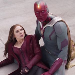 Foto Bruja Escarlata y Visión