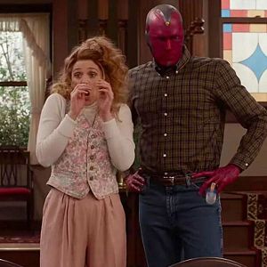 Foto Bruja Escarlata y Visión