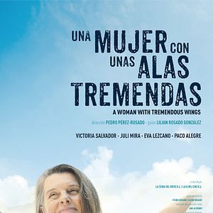 Foto Una mujer con unas alas tremendas