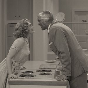 Foto Bruja Escarlata y Visión