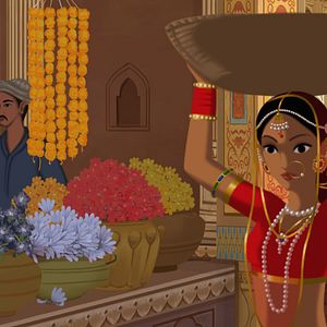 Foto La rosa de Bombay