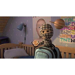 Foto Ninja a cuadros