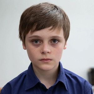 Foto Un niño culpable