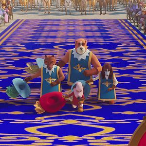 Foto D'Artacán y los tres mosqueperros