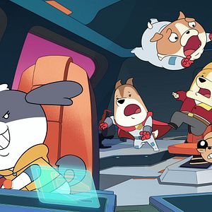 Foto Perros espaciales