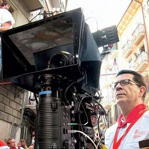 Foto Encierro. Bull Running In Pamplona