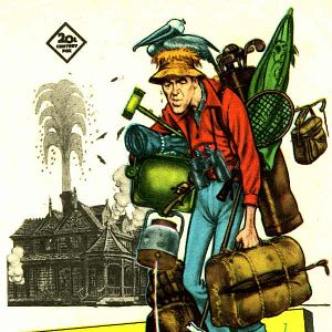 Foto Un optimista de vacaciones