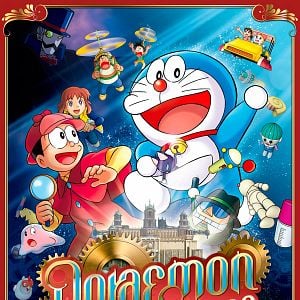 Foto Doraemon y Nobita Holmes en el misterioso museo del futuro