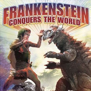 Foto Furankenshutain tai chitei kaijû Baragon