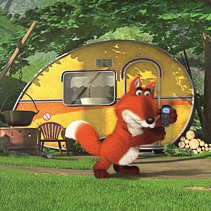 Foto Keinohrhase und Zweiohrküken