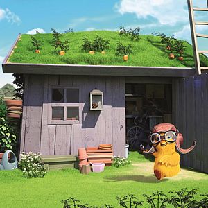 Foto Keinohrhase und Zweiohrküken