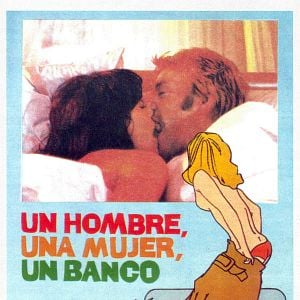 Foto Un hombre, una mujer y un banco