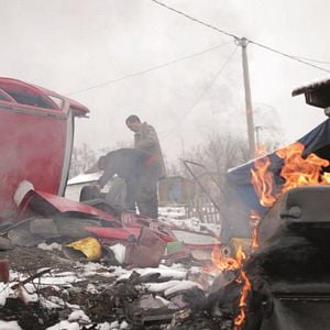 Foto La mujer del chatarrero