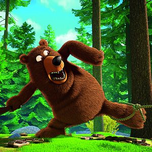 Foto Keinohrhase und Zweiohrküken