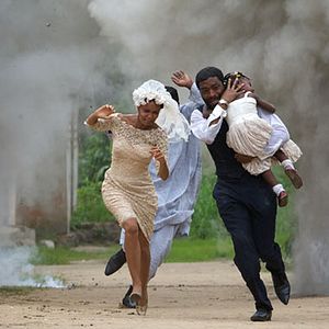 Foto Medio sol amarillo