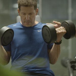 Foto Simeone. Vivir partido a partido