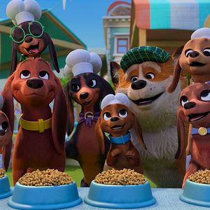 Foto Pretzel y sus cachorros