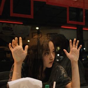 Foto Mona Lisa y la luna de sangre