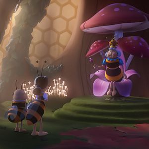 Foto La abeja Maya y el orbe dorado