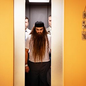 Foto Rabiye Kurnaz contra George W. Bush