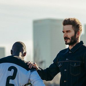 Foto David Beckham: Al rescate del equipo
