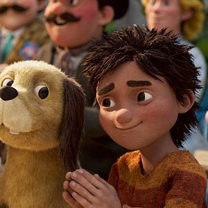 Foto Tres ladrones y un león