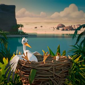 Foto Richard la cigüeña y la joya perdida