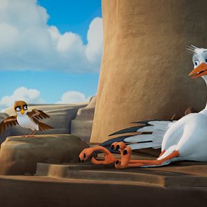 Foto Richard la cigüeña y la joya perdida