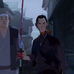 Foto Samurái de ojos azules