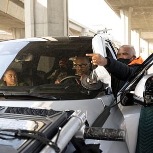 Foto Navidad en Candy Cane Lane